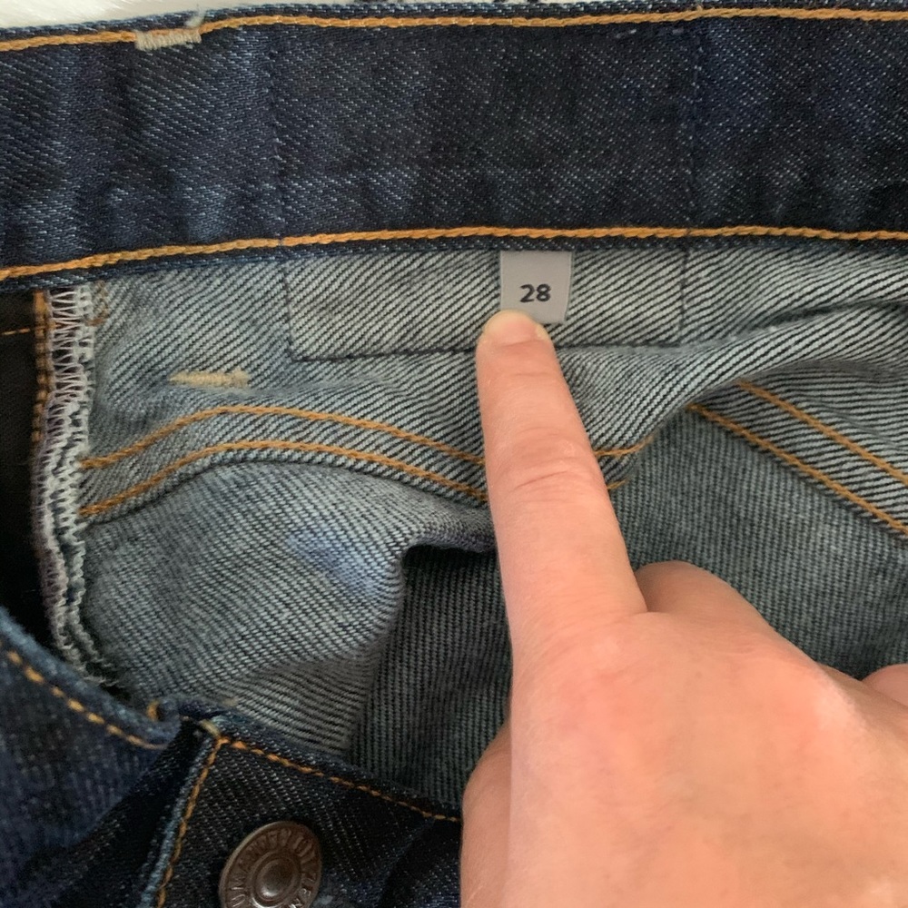 COH▪️Bowery Dark Wash Standard slim. 28 - Picture 6 of 8